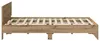 vidaXL Bettgestell mit Kopfteil Artisan-Eiche 160 x 200 cm Produktbild-Vorschau 4
