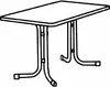 Tables pliantes Sieger Boulevard en tube d'acier/Mecalit Voir les images du produit 4