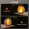 Solarbetriebene Outdoor-Hängelampe, flackerndes LED-Feuer, Produktbild-Vorschau 5