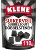 Klene Dubbelzoute Dobbelstenen Suikervrij 110 g – cubitos Vista previa de la imagen del producto 1
