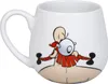 KÖNITZ Kaffeebecher "Obelix" weiß / bunt – 6er Vorteilset Produktbild-Vorschau 2