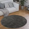Tappeto Rotondo Soggiorno Pile Corto Moderno Soffice Anteprima dell’immagine prodotto 1