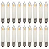A grid of 18 LED filament candle bulbs. Produktbild-Vorschau