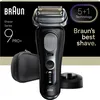 Braun Series 9 Pro+ 9610S, Folienschaber, Schwarz, Tasten, Produktbild-Vorschau 1