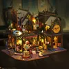MODFU DIY mini domeček – dřevěný set zahradního stylu s LED Náhled obrázku produktu 6