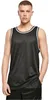 Build Your Brand Mesh Tanktop L,Black Produktbild-Vorschau 1