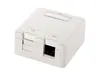 Equip Aufputzdose 2x Keystone Jack mit Abdeckung Premium ws Produktbild-Vorschau 4