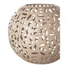 DARIA Windlicht - H.15cm x D.17cm - taupe - Eisen - Produktbild-Vorschau 4