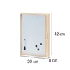 Skrinka na kľúče s magnetickou tabuľou 30 × 8 × 42 cm Náhľad obrázku produktu 16