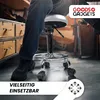 Rollbarer Arbeitshocker - Weiß Produktbild-Vorschau 4