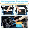 WALCORA 2 in 1 Rollstuhl Rollator Faltbar und Leicht mit Produktbild-Vorschau 6