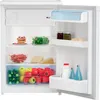 An open refrigerator with food items inside. Voir les images du produit