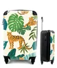 MuchoWow® Koffer Handgepäck Trolley Rollkoffer Kleine Produktbild-Vorschau 1