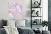 MuchoWow® Poster Marmor - Flieder - Gold 75x75 cm - Wand Produktbild-Vorschau 4