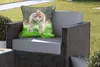 MuchoWow® Outdoor Kissen - Tier - Affe - Baby - 50x50 cm - Produktbild-Vorschau 5