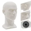 Obvod hlavy figuríny 50 cm Mužský model hlavy (matný bílý) Náhled obrázku produktu 1