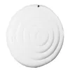 A white inflatable round cover for a hot tub, shown from a top-down perspective on a white background. Podgląd zdjęcia produktu