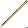 STAEDTLER Noris 183-HB Bleistifte HB schwarz/gelb 12 St. Produktbild-Vorschau 1