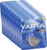 10x Varta Knopfzelle CR2025 Batterie 3V Lithium Coin Retail Produktbild-Vorschau 1