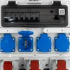Baustromverteiler 2x16A 32A CEE 4x230V Mobilverteiler mit Produktbild-Vorschau 16