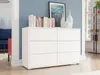 Commode avec tiroirs FILA – blanc Voir les images du produit 1