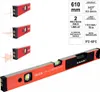 Digitale Wasserwaage 60cm 2 Libellen Winkelmesser mit Produktbild-Vorschau 1