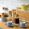 Kuketo | Glasbehälter 1 L Mit Bambusdeckel – Vorratsdose Produktbild-Vorschau 6