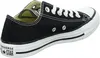 A black Converse All Star shoe is shown from the side. Voir les images du produit