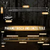 Hache de survie 9-en-1 avec une partie hache, outil Voir les images du produit 2
