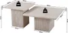 Ensemble table basse Destiny | 60 x 60 x 52 cm / 80 x 80 x Voir les images du produit 10