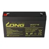 Kung Long WP7-6 Akku Blei 6 Volt 7Ah, Faston 4,8mm Produktbild-Vorschau 6