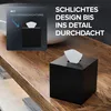 ovimar quadratische Kosmetiktücher Box Teksmona | Edelstahl Produktbild-Vorschau 6