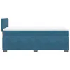 Boxspringbett mit Matratze Dunkelblau 90x200 cm Samt Produktbild-Vorschau 9
