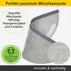 Wischplatte, Wischaufsatz inkl. Mikrofaserpad für Roborock Produktbild-Vorschau 2