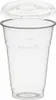 50x  Trinkbecher 400ml + Deckel mit Halmstanzung aus Produktbild-Vorschau 1