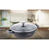 Servierpfanne Schmorpfanne Kochtopf Deckel Induktion Ø28cm Produktbild-Vorschau 2