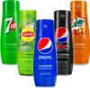Sodastream Sirup Set 5x 440ml Pepsi 7UP Mirinda Lipton Produktbild-Vorschau 1