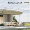 Outsunny Toile de toit pour pergola tonnelle rétractable de Voir les images du produit 9