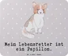 Mr. & Mrs. Panda Mauspad Papillon Lebensretter - Grau Produktbild-Vorschau 1