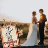 Metallschild in 15x20 cm mit sexy Cowboy und Spruch - Ich Produktbild-Vorschau 5