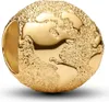 PANDORA Mini charm globo color oro 764529C00 Anteprima dell’immagine prodotto 1