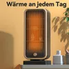 500W Schnellheizender PTC Heizlüfter, energiesparend, Produktbild-Vorschau 5