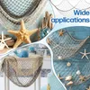 Fischernetz-Deko 2er-Pack, 1x2 m, maritim, Baumwolle Productafbeelding-voorbeeld