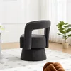 okwish Fauteuil pivotant à 360°, fauteuil cocon avec Voir les images du produit 4