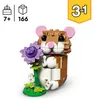 LEGO Creator Uroczy chomik z kwiatkiem, Zestaw do Podgląd zdjęcia produktu 24