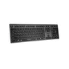 A dark gray keyboard is shown against a white background. Podgląd zdjęcia produktu