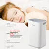 A child sleeping peacefully next to a dehumidifier, with text highlighting its quiet operation. Anteprima dell’immagine prodotto