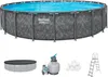 Bestway® APX365™ Winterfestes Frame Pool Komplett-Set mit Produktbild-Vorschau 1