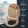 SANILO® WC-Sitz mit Absenkautomatik und Schnellverschluss Produktbild-Vorschau 3