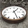 Holzwerk HOMBURG (FUNK) moderne Bahnhof Funk Holz Wanduhr, Produktbild-Vorschau 4